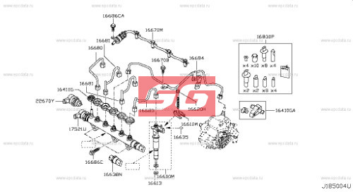 CẢM BIẾN THANH RAIL NHIÊN LIỆU ISUZU MUX 2018 | 8981816160 - Ảnh 6