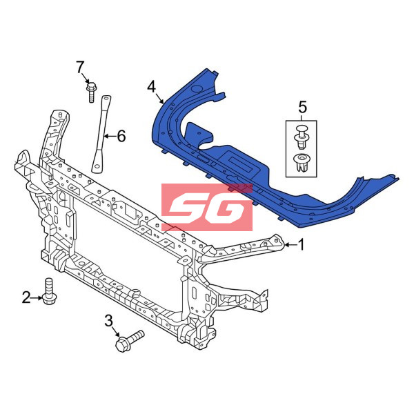 CHE KHÓA CAPO SUZUKI ERTIGA 1.5 2020 | 72483M72S00 - Ảnh 4