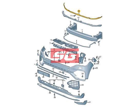 BÁT CÀI CẢN TRƯỚC ISUZU MUX 2018 | 8982100250 - Ảnh 3