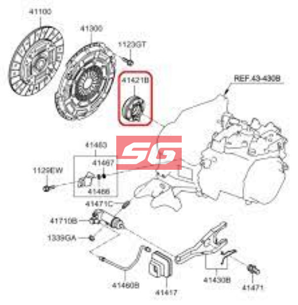 BI TÊ SSANGYONG STAVIC 2005-2013 | 3036021301 - Ảnh 5