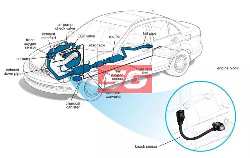 CẢM BIẾN TIẾNG GÕ ĐỘNG CƠ SUZUKI APV | 18640M83K10 - Ảnh 4