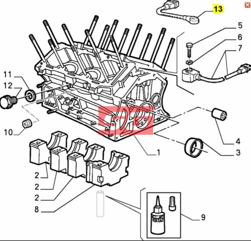CẢM BIẾN TIẾNG GÕ ĐỘNG CƠ SUZUKI APV | 18640M83K10 - Ảnh 3