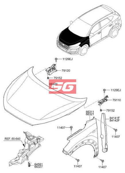 CAPO TOYOTA COROLLA ALTIS 2010 | 5330102230 - Ảnh 3