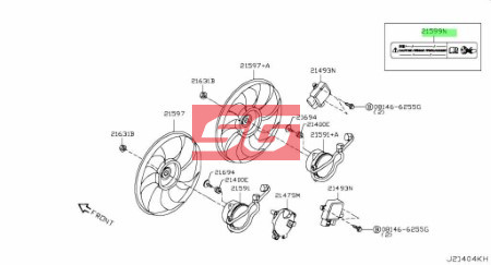 QUẠT KÉT NƯỚC VINFAST FADIL 1.4 AT | 42426778 - Ảnh 4