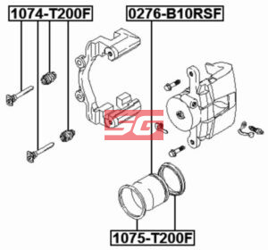 ẮC SUỐT PHANH TRƯỚC