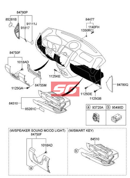 CỬA GIÓ MÁY LẠNH MERCEDES E250 2023 | 2010200100200 - Ảnh 4