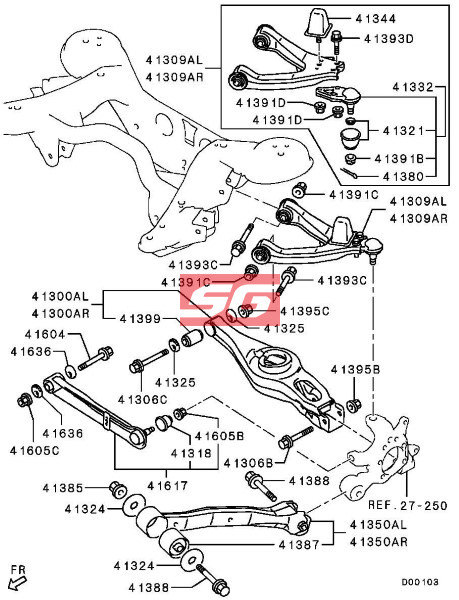 giá đỡ giảm xóc, càng i