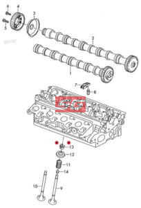 phớt dầu xupap, phớt ghítghít