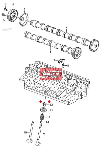 phớt dầu xupap, phớt ghítghít