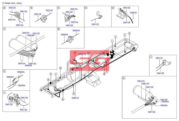 VAN CHIA HƠI HYUNDAI HD600 | 589297C700 - Ảnh 3