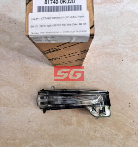 ĐÈN XI NHAN TOYOTA FORTUNER 2026 | 817400K020
